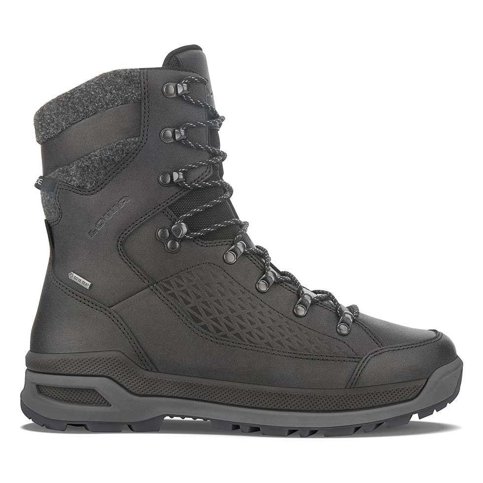 Scarpe Invernali Uomo Lowa Renegade Evo Ice GTX Nere BQLOJF-021